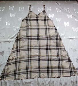 Trendy Plaid Korea Dress