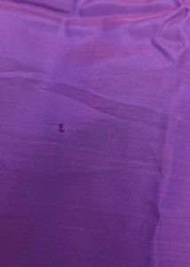 Beautiful Purple Saree with Golden Border