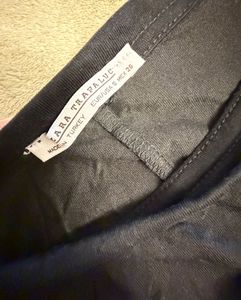 Black T-Shirt Dress - Zara size S