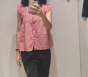 Ghingham Top