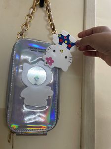Cute Clutch With Mirror