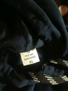 Comfortable Navy Blue Hoodie
