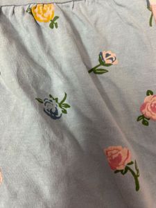 Cute Floral Print Baby Dress