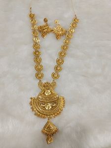 One Gram Gold Plated Necklace Set
