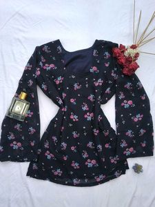 Floral Corset short Kurti 🫶🏻