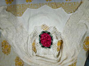 Crochet Flower Knit cardigan 🌷🩷