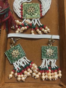 Traditional Indian Jewelry choker Set