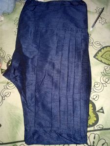 Boys' Sherwani Set - Gold &amp; Navy
