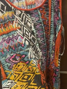 Forever21 Vibrant Bohemian Print Tank Top