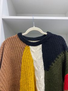 Women’s Abstract Knit Pullover