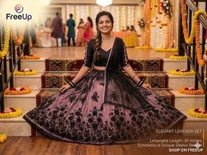 Net &amp; embroidery lehenga choli | low price sale"