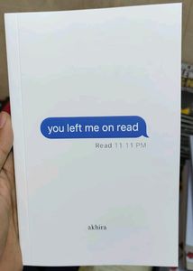 [FLAT 30 OFF] You Left Me On Read Book (BRAND NEW)