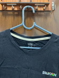 Balmain Black T-Shirt and track pant