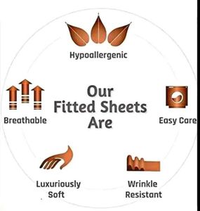 Elastic Fitted Double Bed Sheet