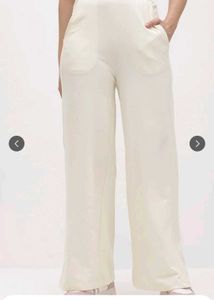 H&amp;M Comfortable Cream Sweatpants