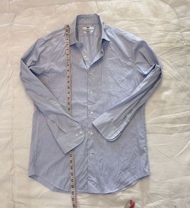 Men's Light Blue Long Sleeve Shirt