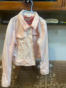 Pink Denim Jacket