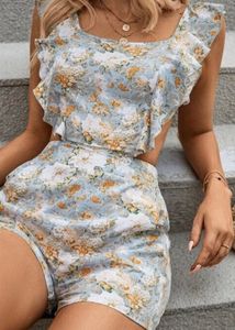 Floral jumpsuit