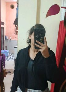 Cozy Black Zip-Up Hoodie