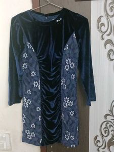 Velvet Party mini Dress