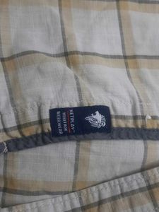 Men's Plaid Button-Down Shirt