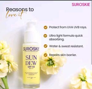 SUROSKIE Sun Dew SPF 55 Sunscreen