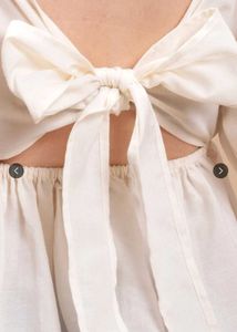 Chic Cream Puff Sleeve Top