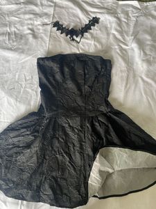 grunge goth black Dress