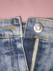 Cute Unicorn Denim Skirt