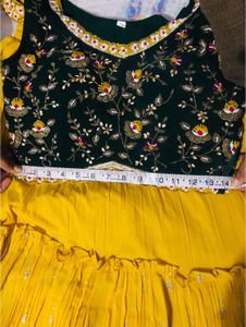 Women’s Ethnic Dress(mehndi Haldi Edition)