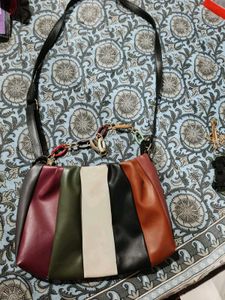sling bag/ handbag combo