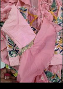 Designer Bollywood Saree With Blouse