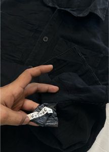 H&amp;M -Men's Black Denim Shirt