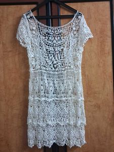 Bohemian Crochet Lace Dress