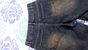 Wide Leg Denim Jeans