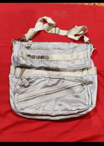 Stylish Silver Crossbody Bag