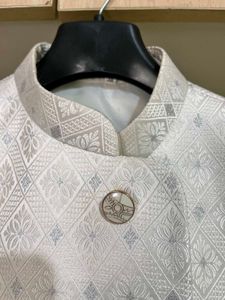 Elegant Cream Sherwani for Men