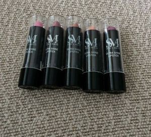 Set of 5 SM Ultra Shine Lipsticks