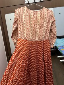 Anarkali Cotton Suit