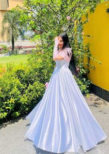 Elegant Satin Gown