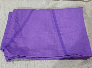 Purple warm shawl