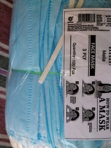 Surgical Mask 100 Pieces
