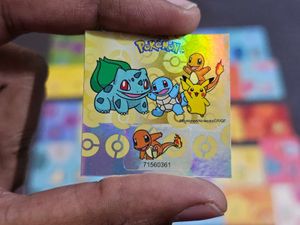 Pokemon 7Eleven freebie stickers (2024) -Full set