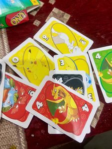 Rare Pokemon UNO Cards Game Orignal