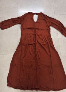 AND Brown Dress