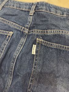 Women's Ripped Blue Flare Jeans