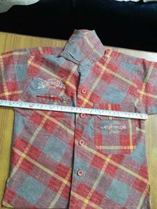 Stylish Kids Camp Plaid Shirt