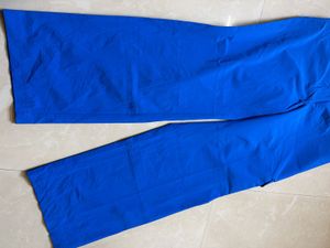 waist Blue Drawstring Wais