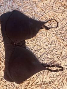 van heusan Black Bra with Bow Detail