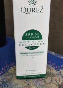 Qurez Spf 30 Mineral Sunscreen